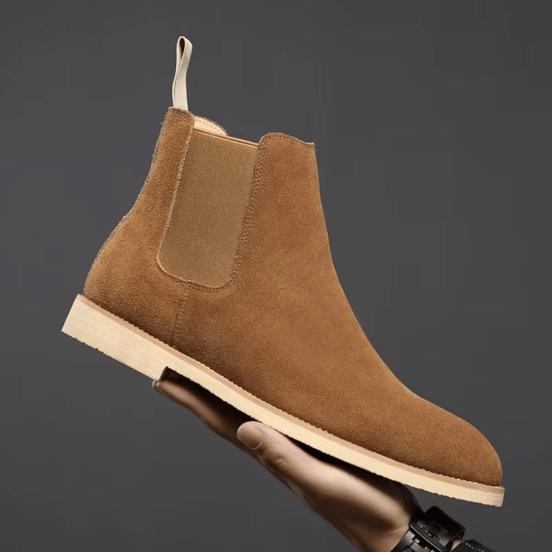 Pascal – Luxe Chelsea Boots van Zacht Suède