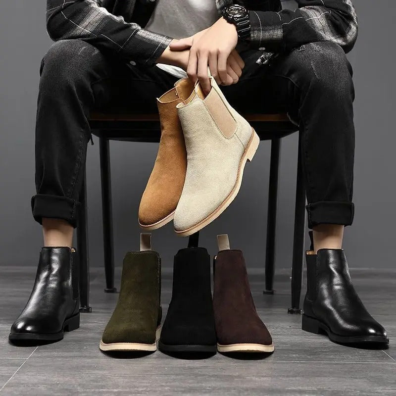 Pascal – Luxe Chelsea Boots van Zacht Suède